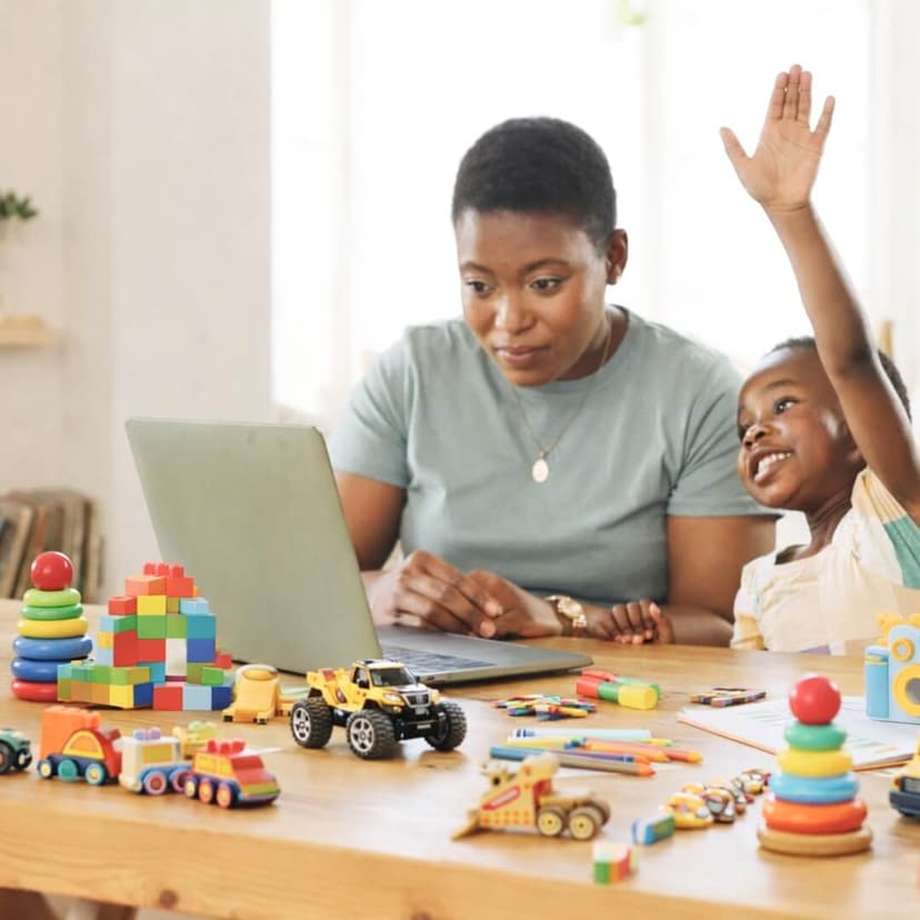 Family portrait outdoors